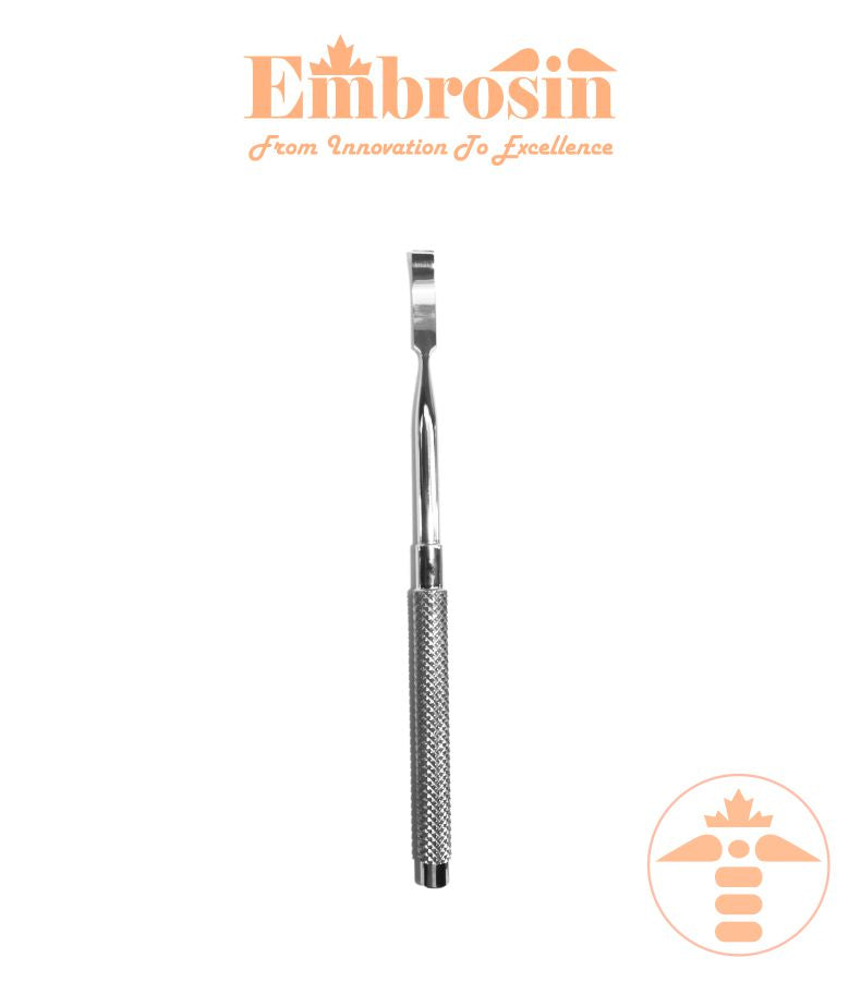 DE11-007 - Chisel Double-Bevel, Strong Curved, Blade Width: 6mm