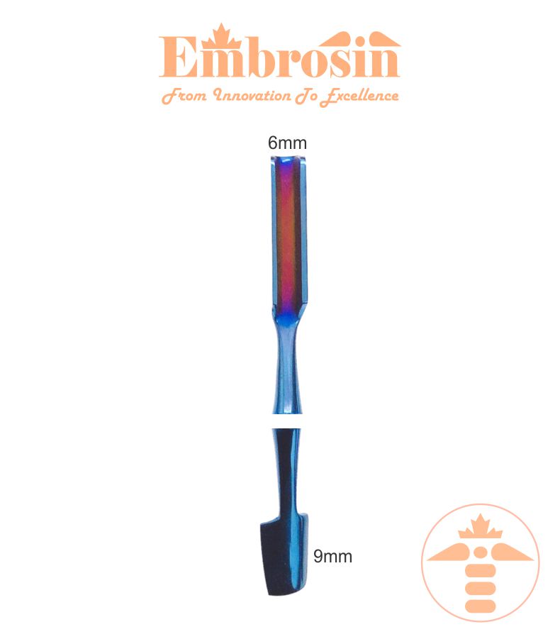 DE12-011TN - Bone Graft/Carrier, 6mm / 9mm, Titanium Coated