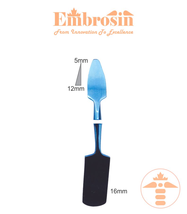 DE12-012TN - Bone Graft/Carrier, 5mm-12mm Tapered / 16mm, Titanium Coated