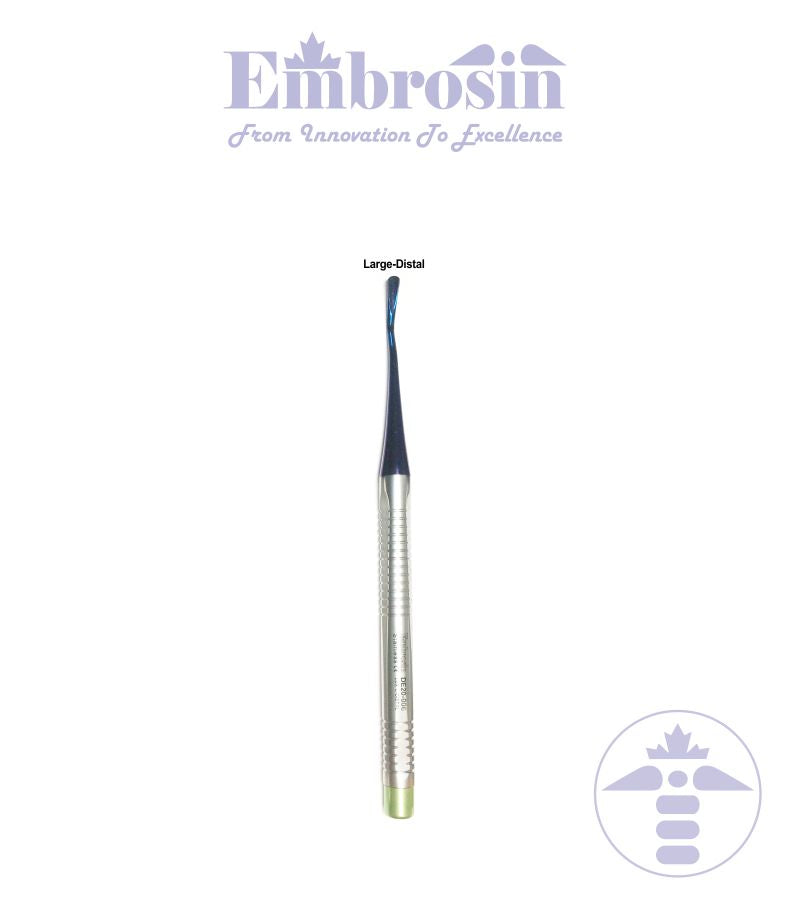 DE20-006 - LUXITOME (Proximator), Serrated, Blue Titanium Coated, Large-Distal