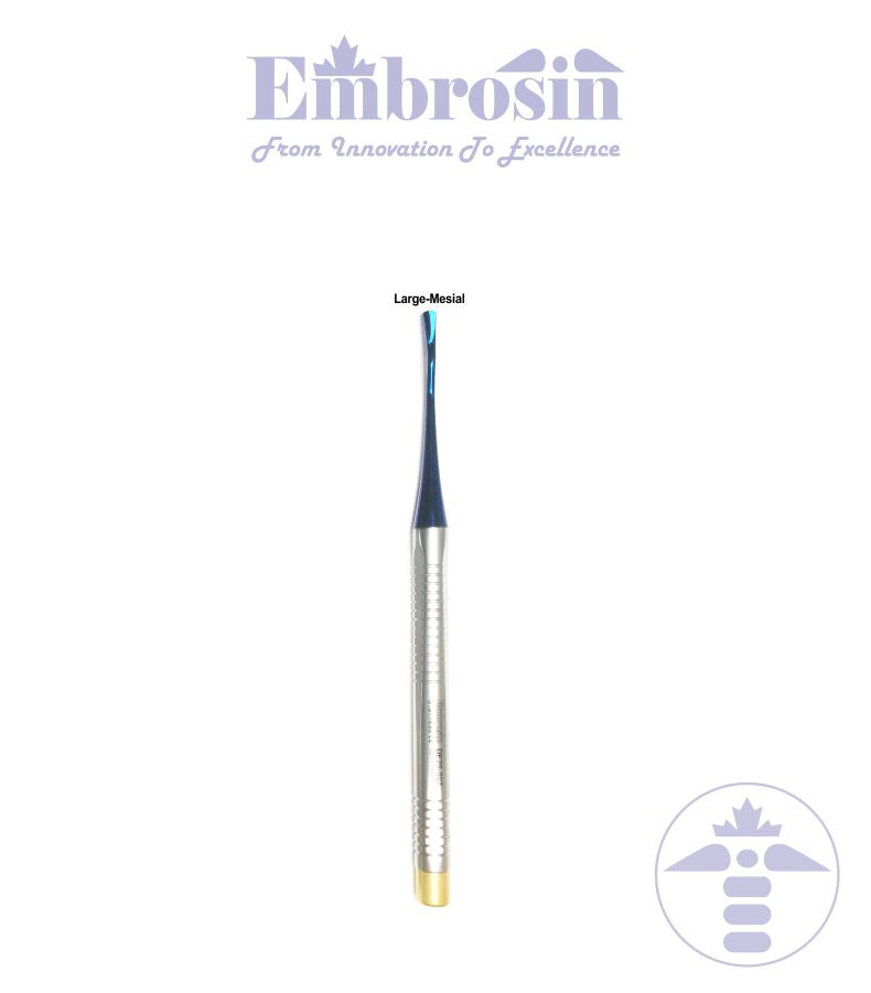 DE20-007 - LUXITOME (Proximator), Serrated, Blue Titanium Coated, Large-Mesial