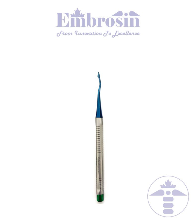 DE21-002 - ACCU BERNARD Elevator (Proximator), Spade offset In, Blue Titanium Coated