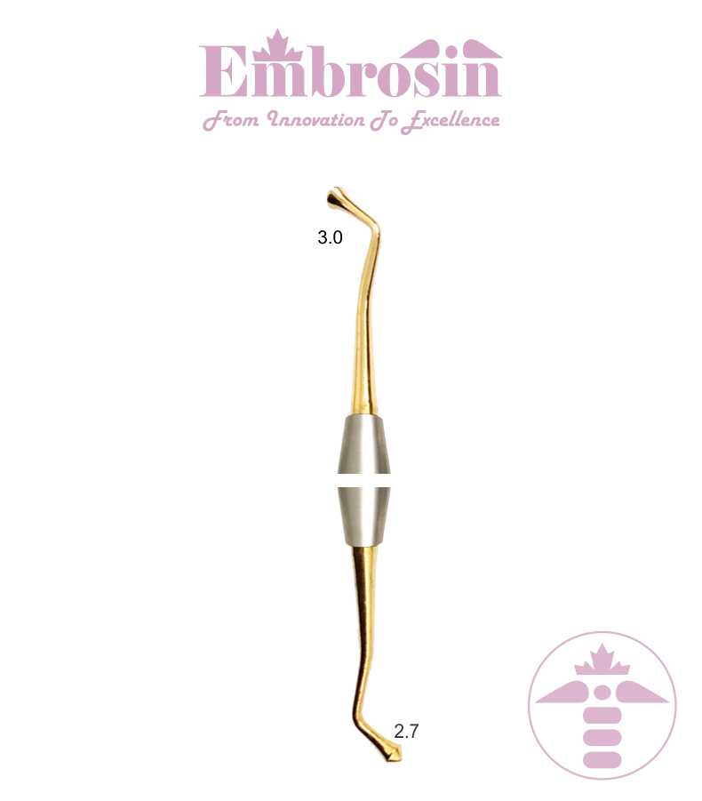 EE30-002TN - Burnisher, Acorn, 21B, 3.0/2.7mm, Composite, Titanium Coated