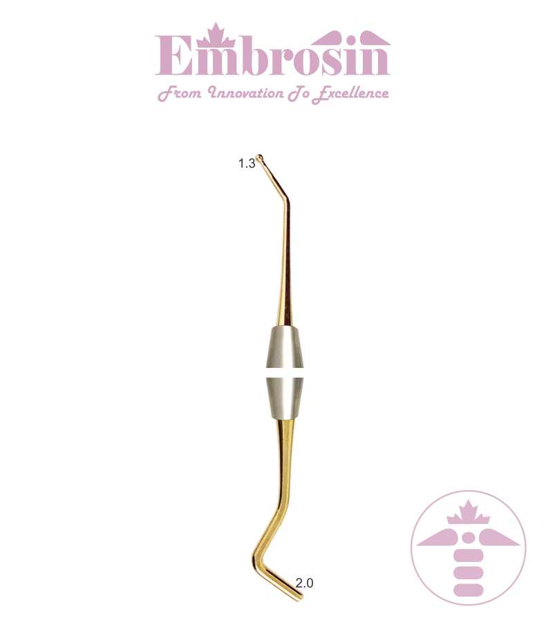EE43-022 - Composite Instrument No. 22: Burnisher 1.3 mm (Long) / 2.0 mm (Condenser)