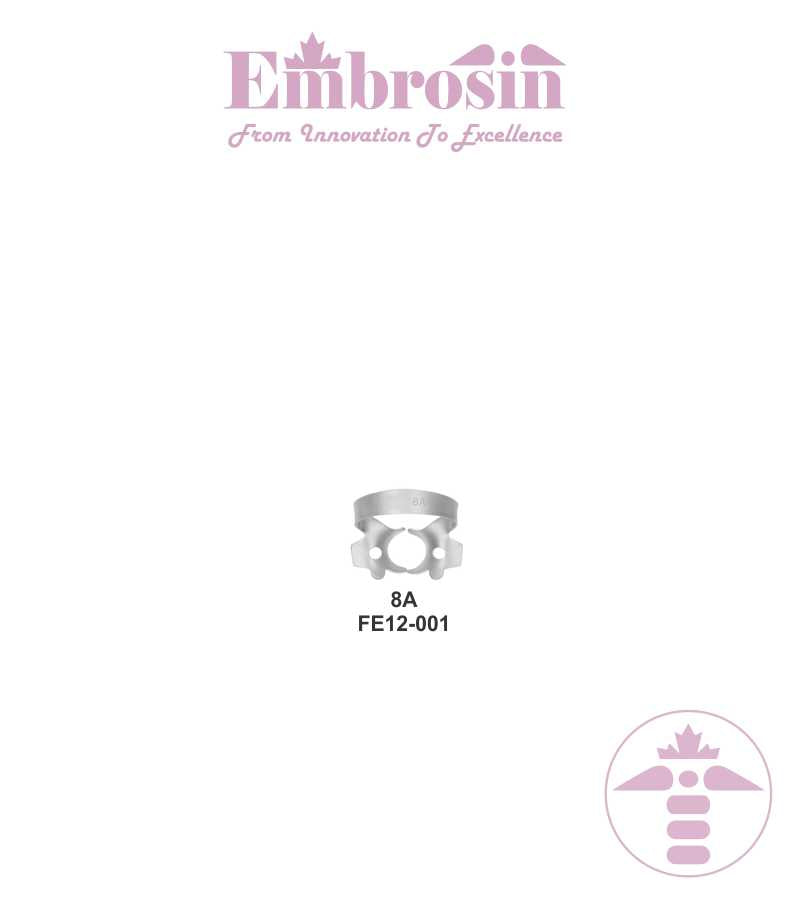 FE12-001 - Rubber Dam Clamps (Molars-General) No. 8A