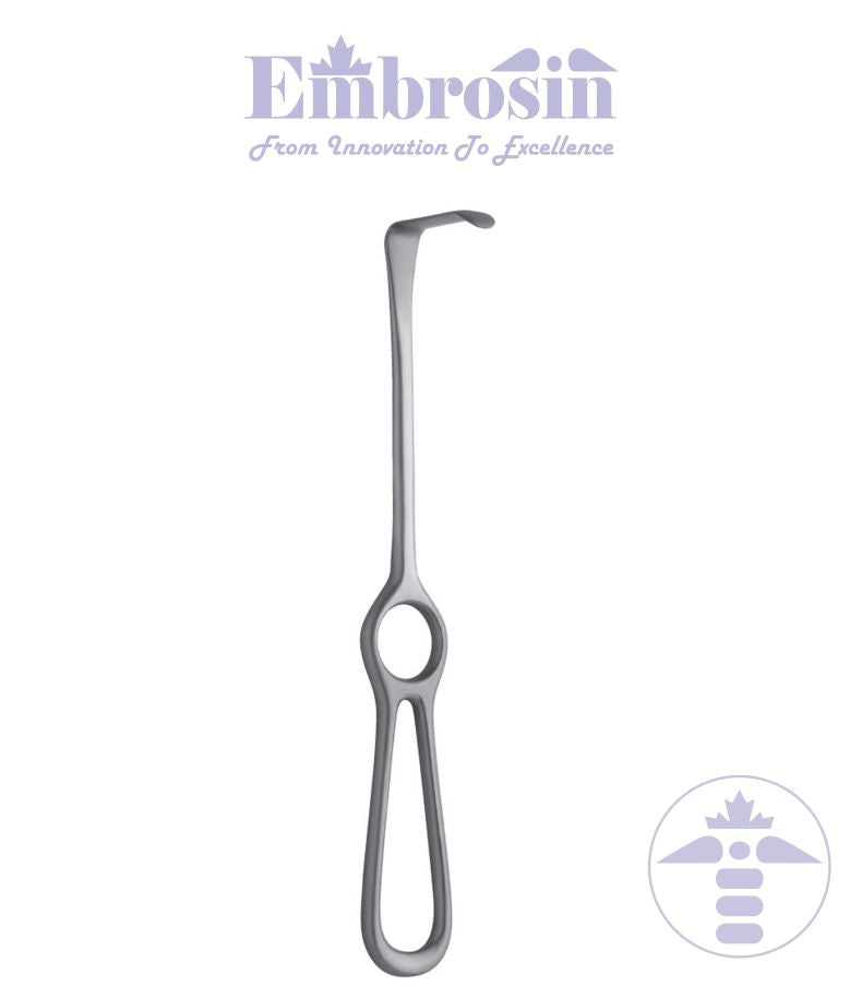GE05-009 - Retractor, LANGENBECK, 30x11mm, 21.0cm / 8 ¼"