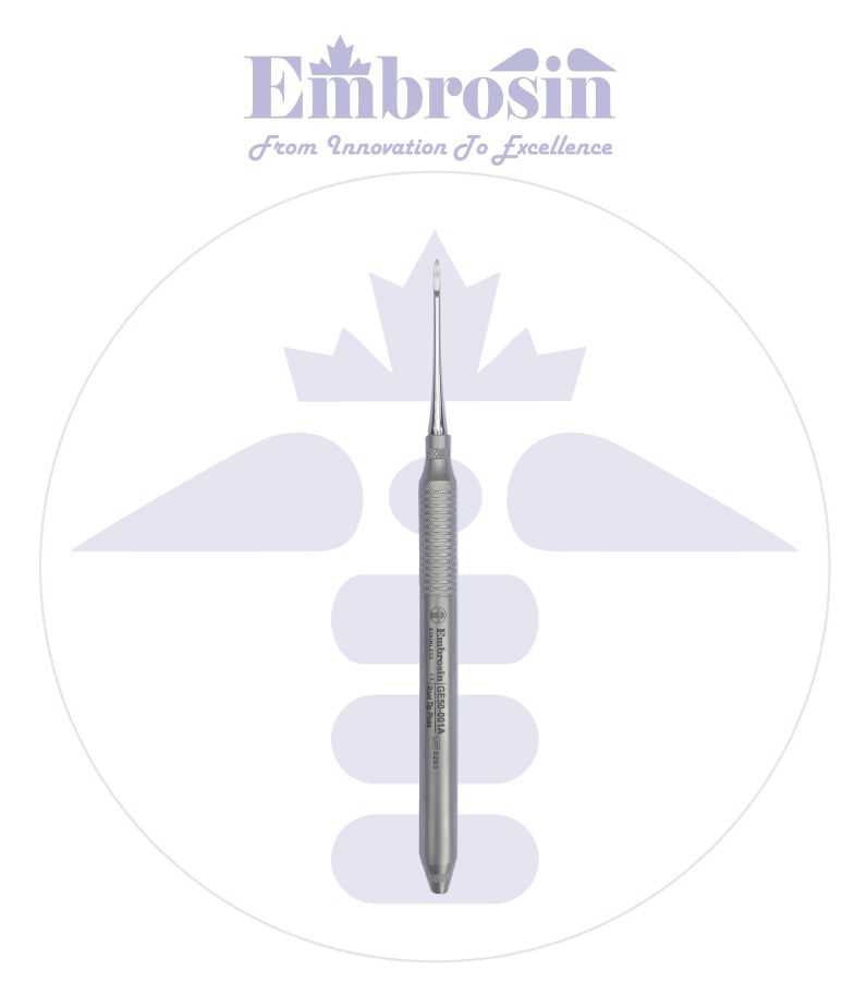 GE50-001A - Root Tip Pick, No. 1, Heidbrink, Straight (Scalar Handle)
