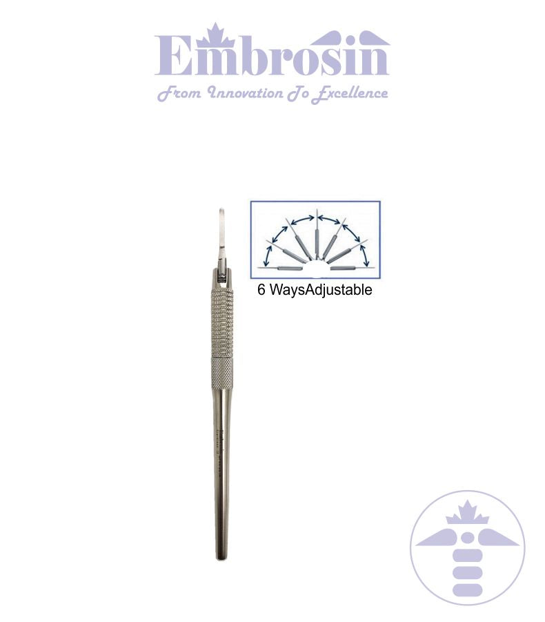 GF44-001A - Scalpel Handle with Adjustable Blade
