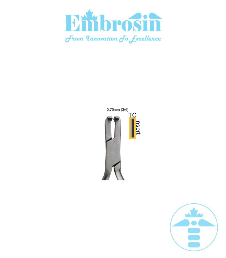 IE03-025B - Detailing step pliers 0.75 mm
