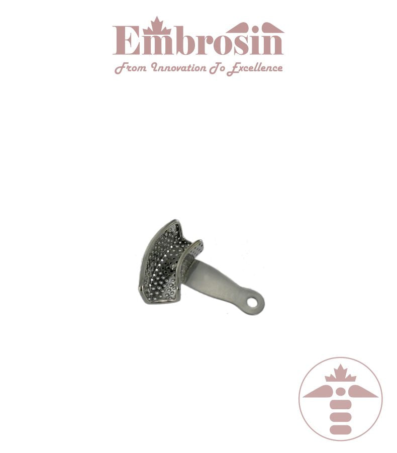 XE07-007A - Impression Trays For Crown & Bridge Adjustable, Small (Perforated)