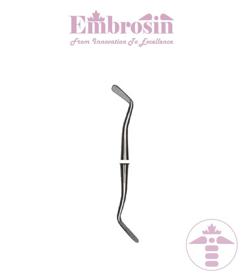 EE38-004TN - Composite Instrument, Goldstein Flexi-Thin # 3 Titanium Coated (Black)