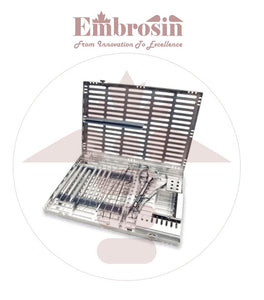 XE06-005 - Cassette (12 Pcs) 280x185x28mm, Without Hinges, with Accessory Area