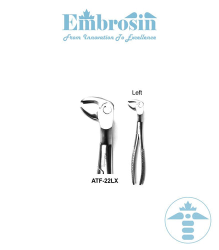 ATF-22LX - Extracting Forceps # 22L, Lower Molars and Third Molar Left