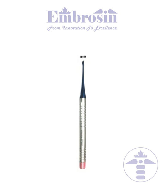 DE20-003 - LUXITOME (Proximator), Serrated, Blue Titanium Coated, Spade