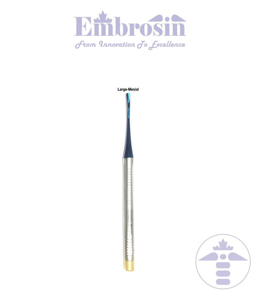 DE20-007 - LUXITOME (Proximator), Serrated, Blue Titanium Coated, Large-Mesial