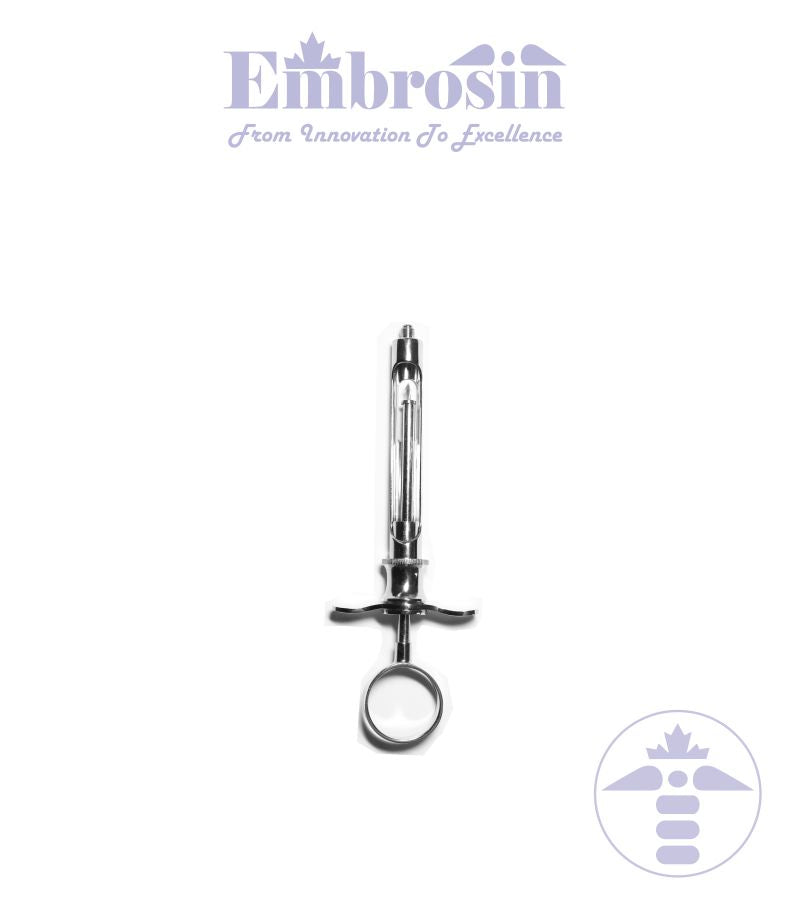 GE03-002 - CW (Cooke-Waite) -Type Aspirating Syringe 1.8 cc, Side Load ...