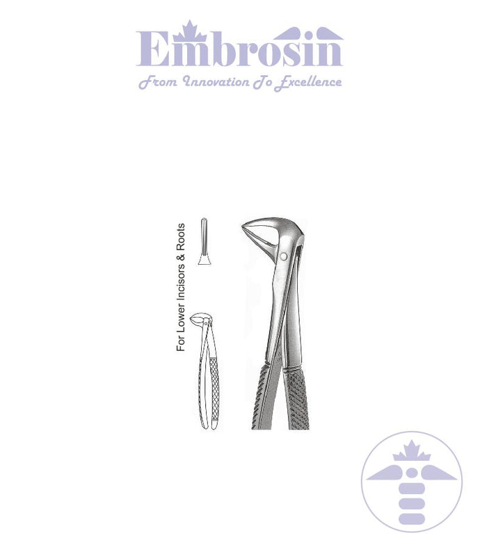 GE08-021 - Extracting Forceps (English Patterns), No. 74N