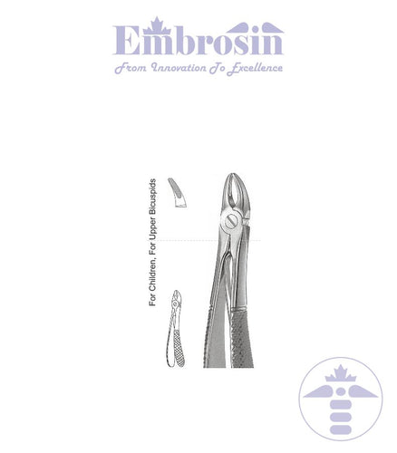 GE08-105 - Extracting Forceps (Pedodontic Pattern), Klein, No. 139, Upper Bicuspids