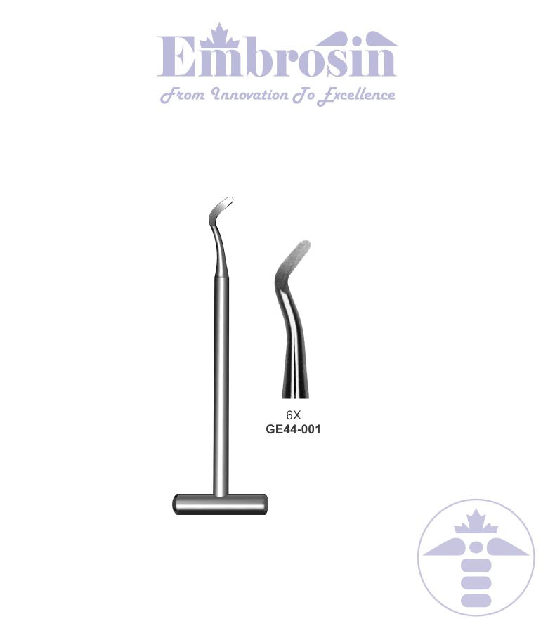 GE44-001 - Elevator, No. 6X, Potts, T-Bar Handle, Left