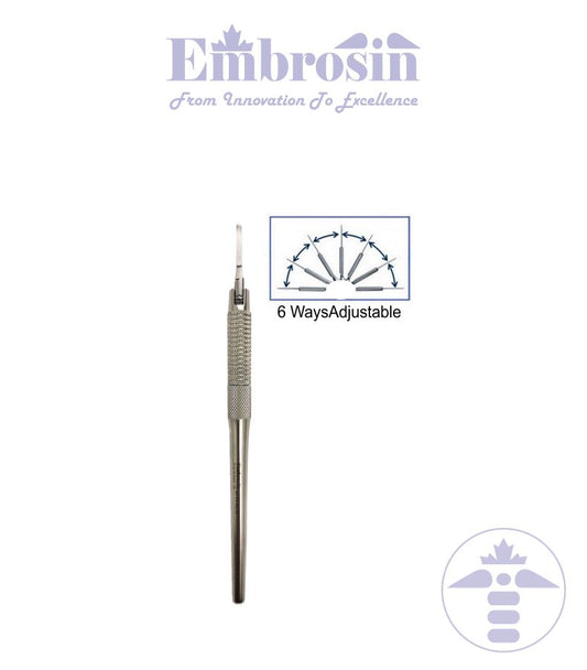 GF44-001A - Scalpel Handle with Adjustable Blade