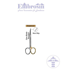 GF45-009S - Scissors, Iris, Straight, 11.5 cm / 4½", Supercut