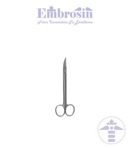 GF45-027 - Scissors, Quinby Scissors, 13.0 cm / 5", Curved