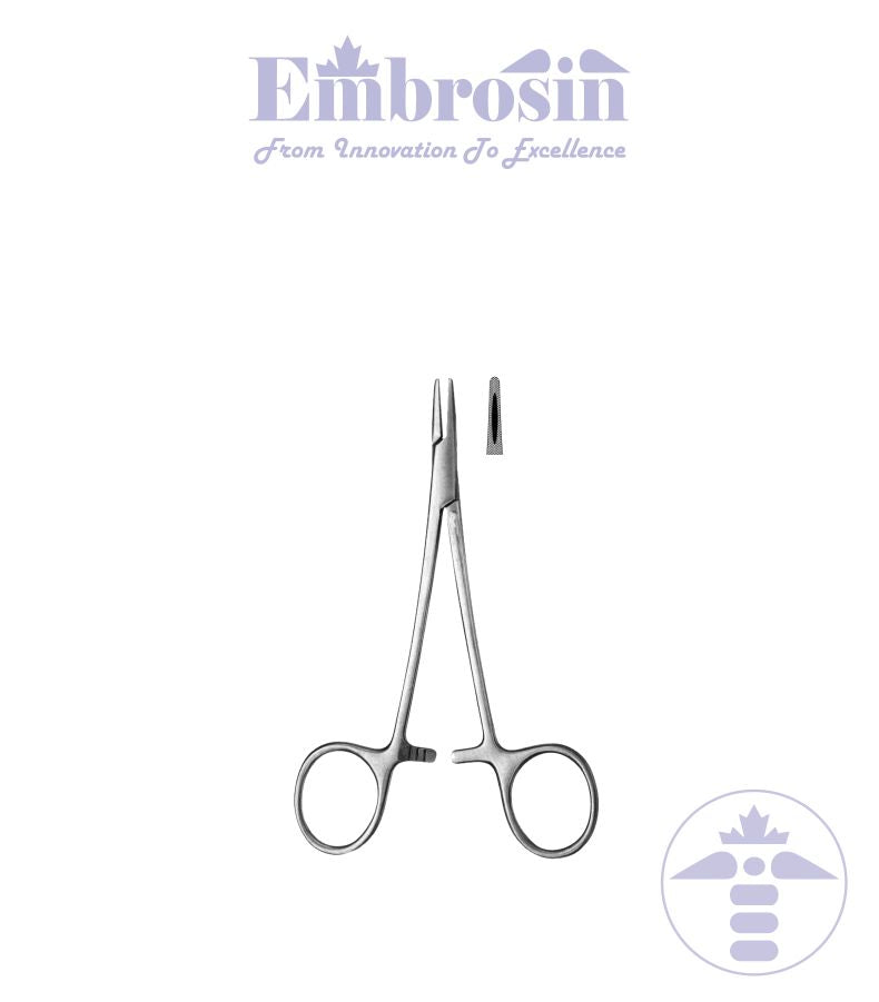 GF49-004 - Needle Holder, Webster, Straight, 13.0 cm / 5"