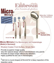 Load image into Gallery viewer, Micro Mirrors | For Microsurgery and Implantologie (Made In Germany)