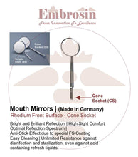 Load image into Gallery viewer, Mirror3-CS - Mouth Mirror No. 3, 20mm (Cone Socket) Rodium Coated, 12 Pcs/PKT