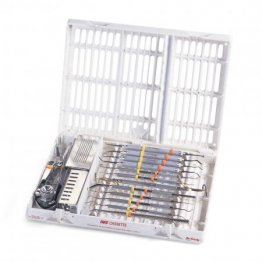 XE06-005 - Cassette (12 Pcs) 280x185x28mm, Without Hinges, with Accessory Area